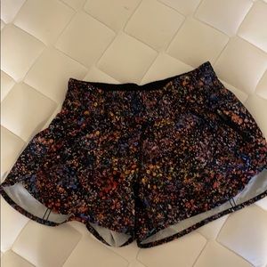 lululemon floral shorts